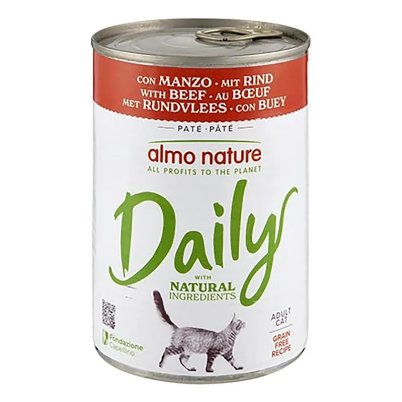 Almo Nature Daily 12 x 400 g (Manzo)