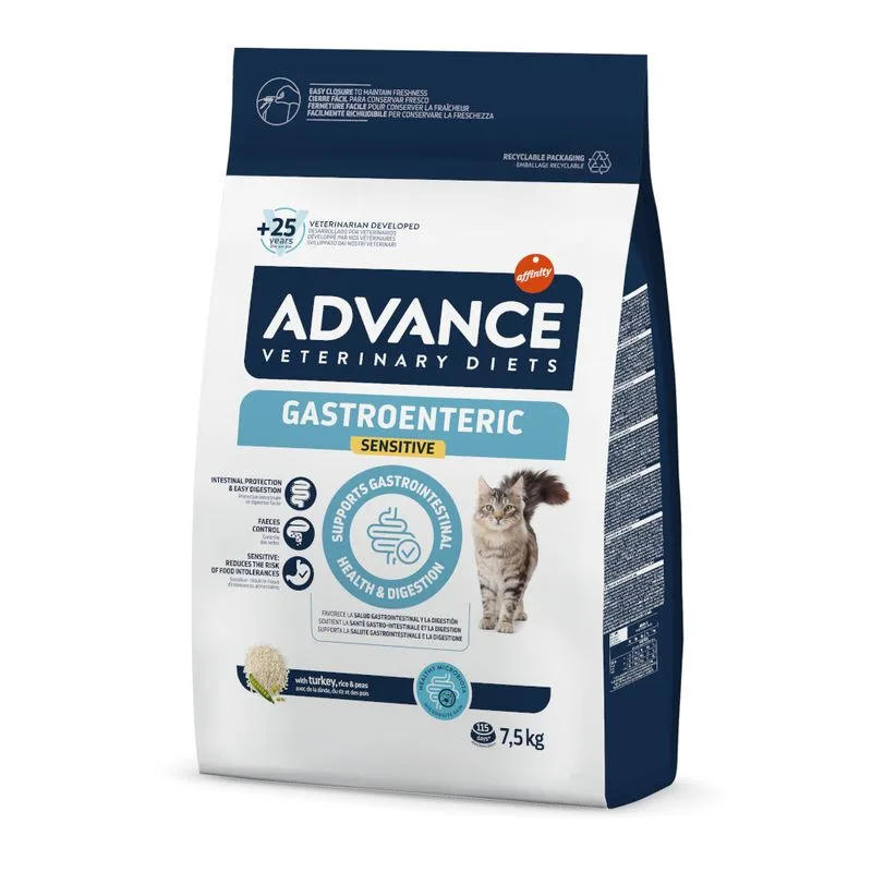 Advance Veterinary Diets Gastro Sensitive Crocchette gatto (Set %: 2 x 7,5 kg)