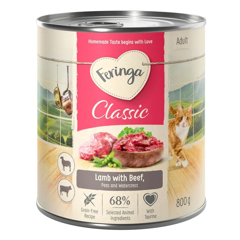 Feringa Classic Meat Menù 24 x 800 g (Agnello e Manzo)