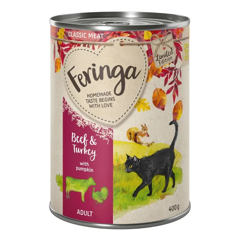 Feringa Classic Meat Menù 6 x 400 g (Menù autunnale: Manzo, Tacchino e Zucca)