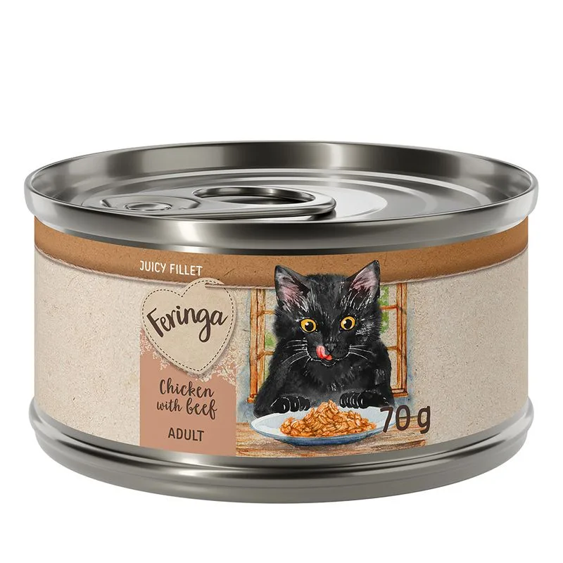 Feringa Juicy Fillet 24 x 70 g (Pollo con Manzo)