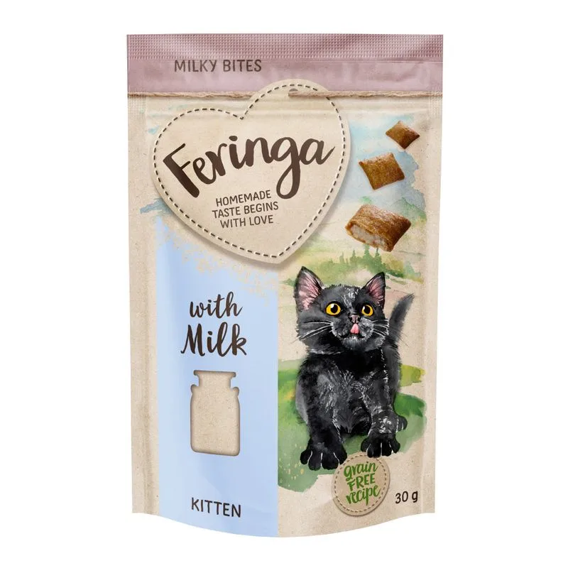 Feringa Kitten Milky Snack per gatti (Set %: 3 x 30 g)