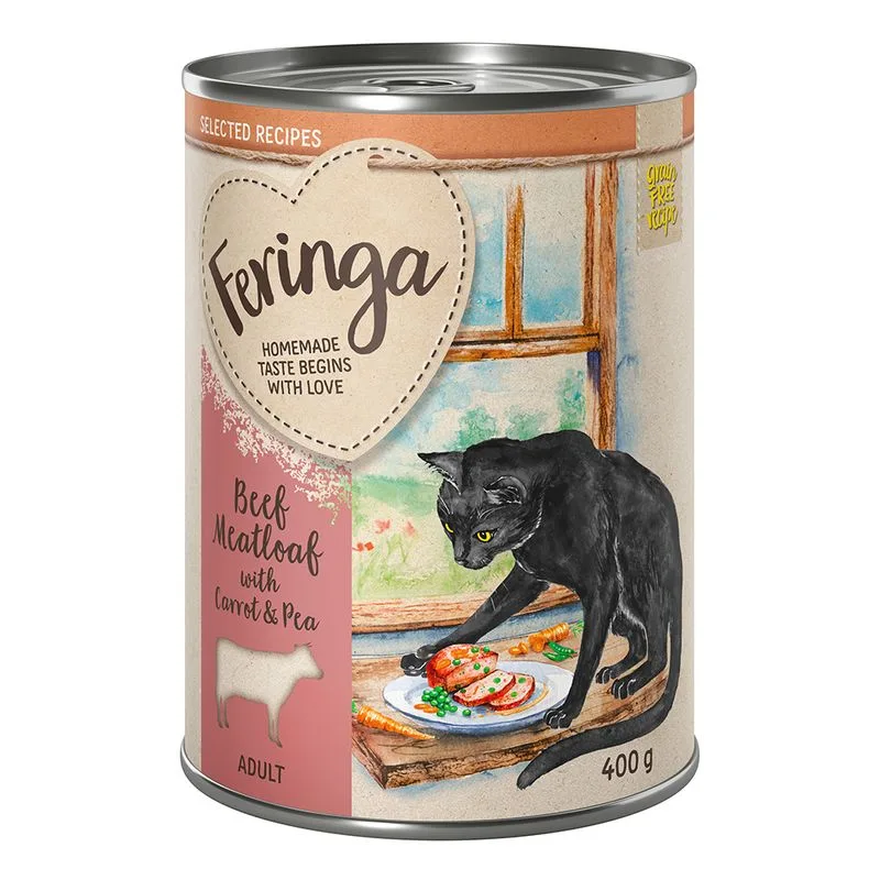 Feringa Selected Recipes 24 x 400 g (Polpettone di manzo con Carote e Piselli)
