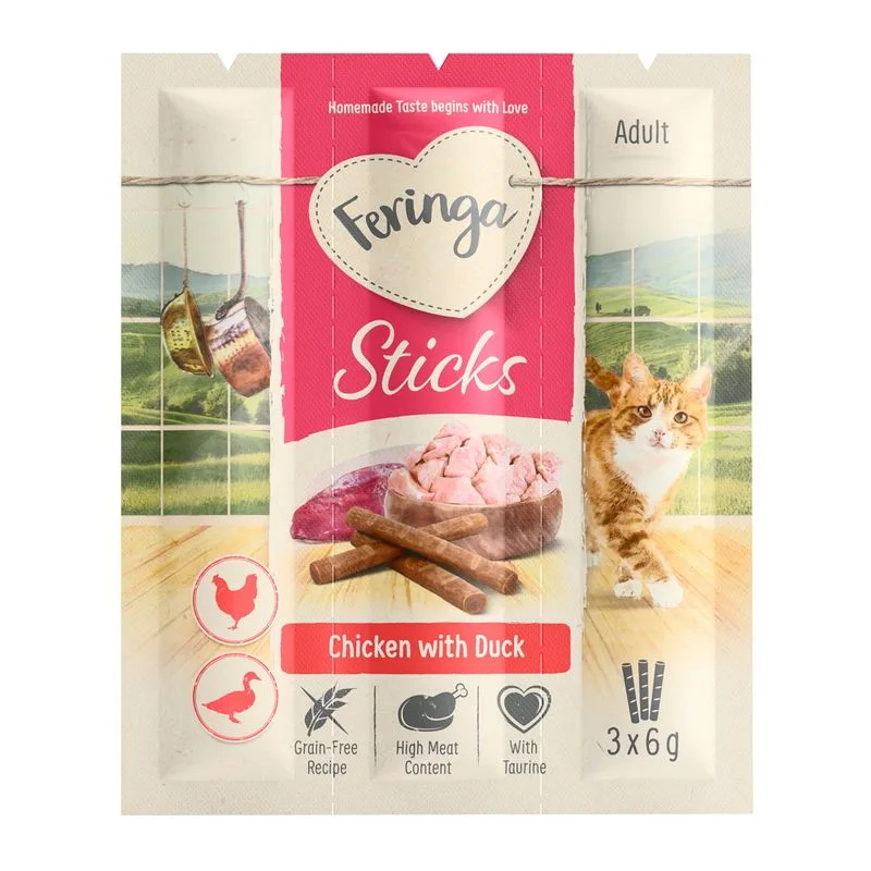 Feringa Sticks Pollo & Anatra (Set %: 36 x 6 g)