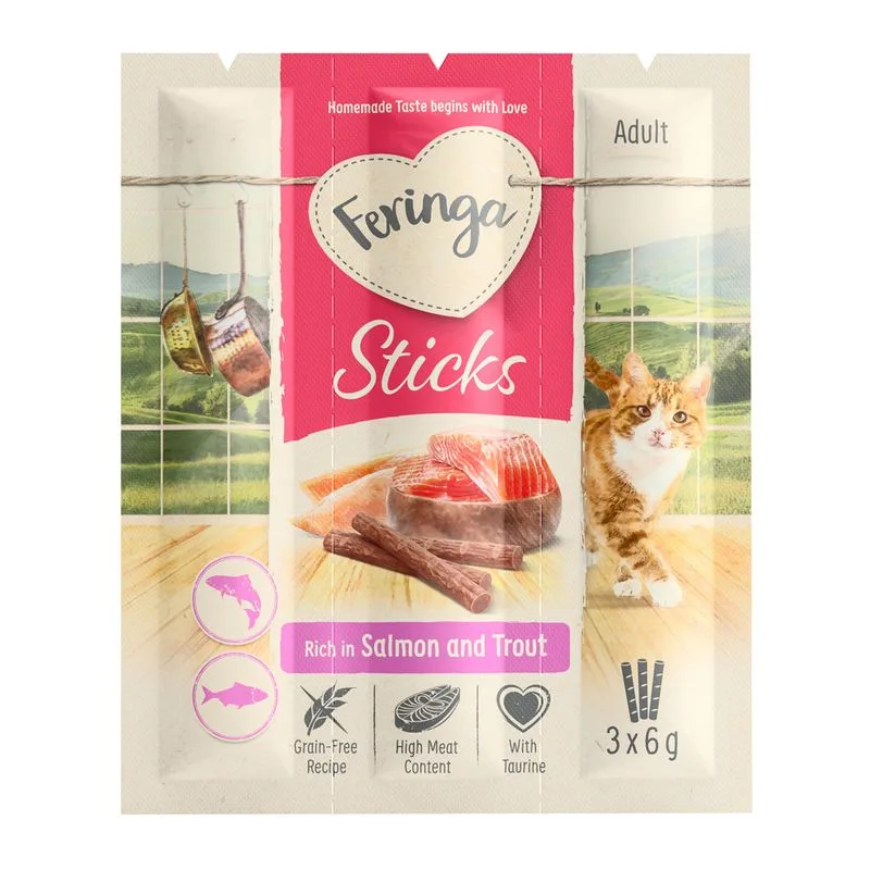 Feringa Sticks Salmone & Trota (Set %: 36 x 6 g)