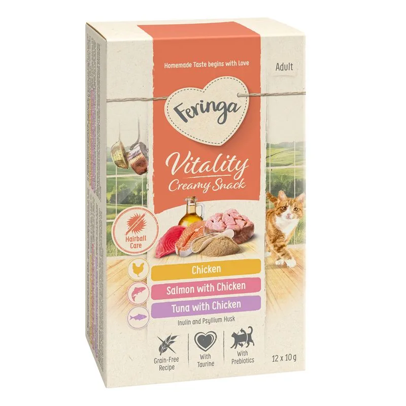 Feringa Vitality Creamy Snack (Mix: 3 gusti (12 x 10 g))