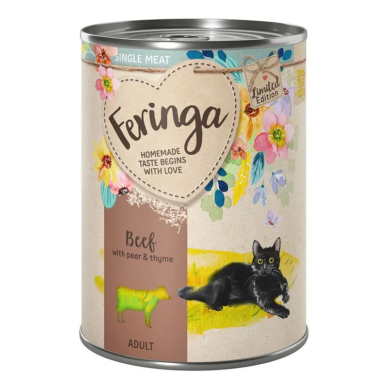 Limited Edition: Feringa Single Meat Menù primaverile Manzo con Pera (Set %: 12 x 410 g)