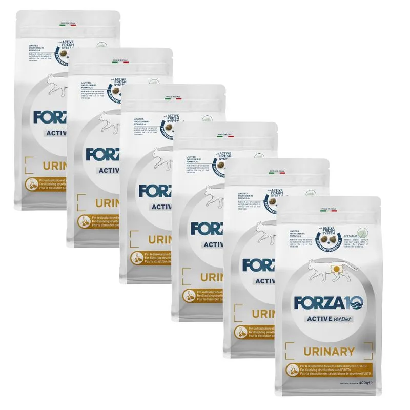Forza10 Active Line Urinary Pesce Crocchette gatto (4,8 kg (12 x 400 g))