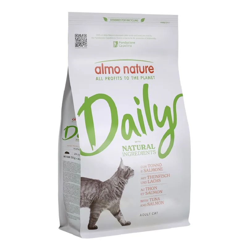 Almo Nature Daily Maintenance Tonno & Salmone (Set %: 2 x 1,2 kg)