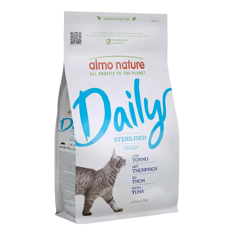 Almo Nature Daily Sterilised Tonno (Set %: 2 x 1,2 kg)