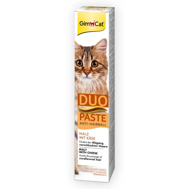 GimCat Duo Paste Anti-Hairball Malto & Formaggio