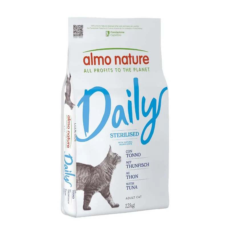 Almo Nature Daily Sterilised Tonno (Set %: 2 x 12 kg)