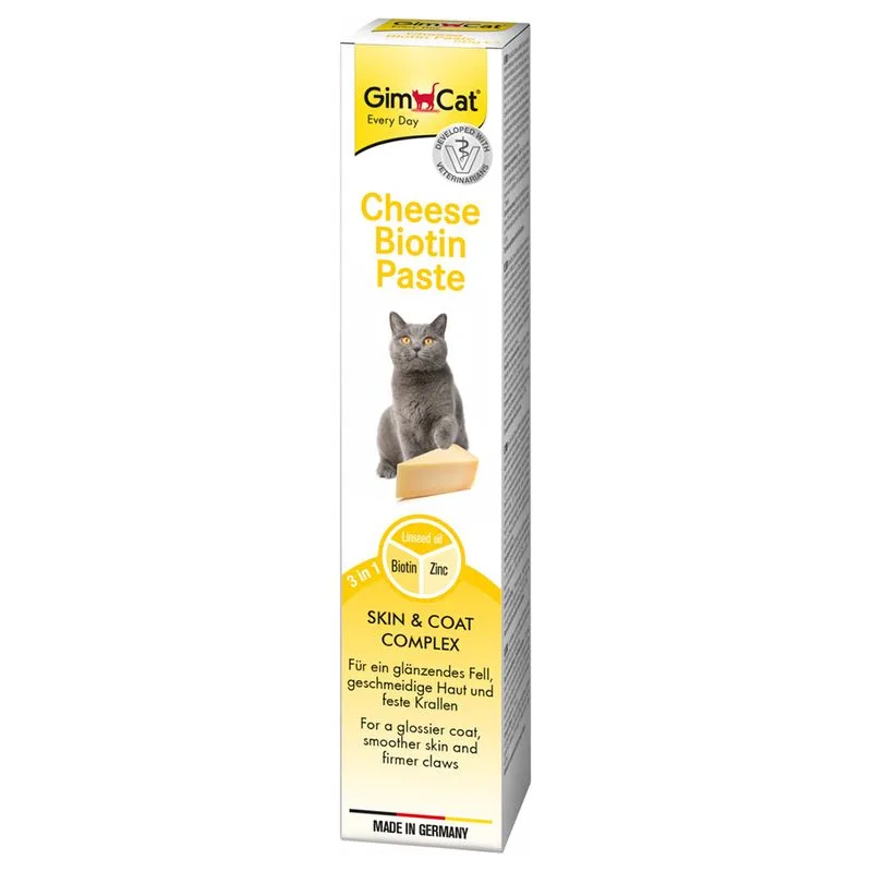 GimCat Pasta al Formaggio con Biotina (50 g)