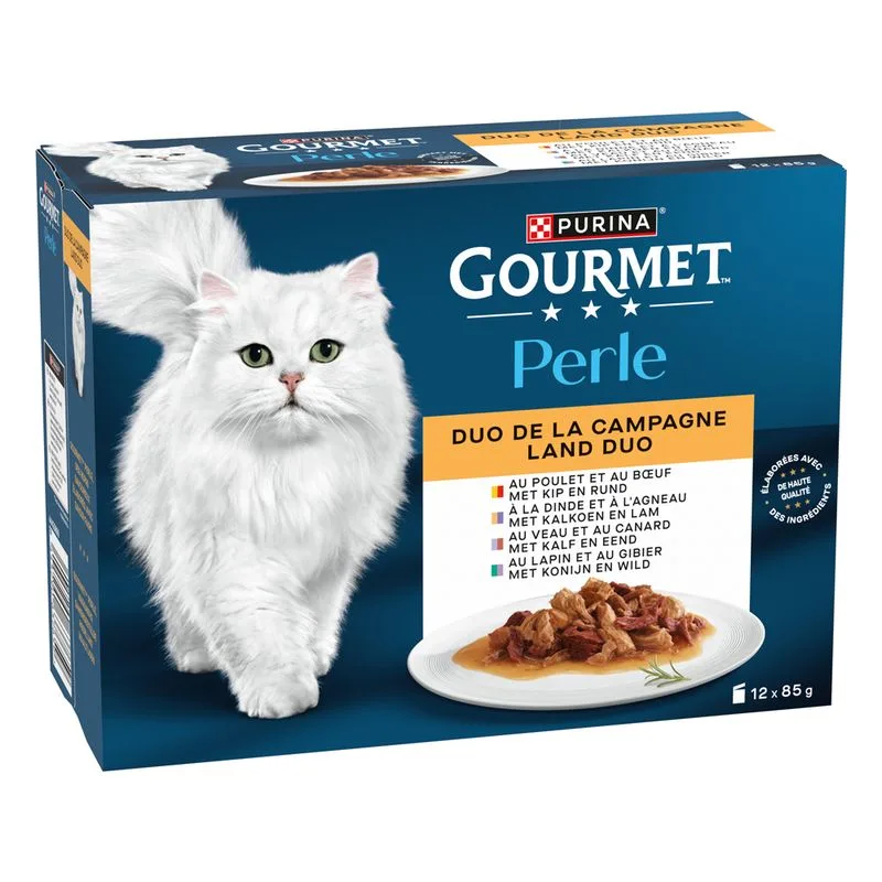 4 + 1 gratis! 5 x Gourmet Perle (5 x (12 x 85 g) Duo di Terra)