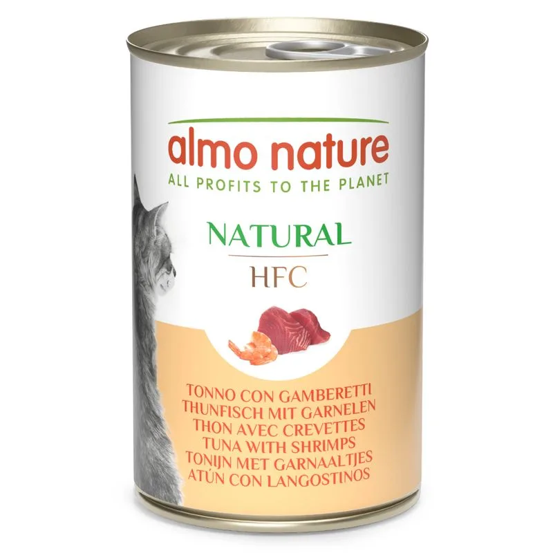 Almo Nature HFC 24 x 140 g (Tonno e Gamberetti)