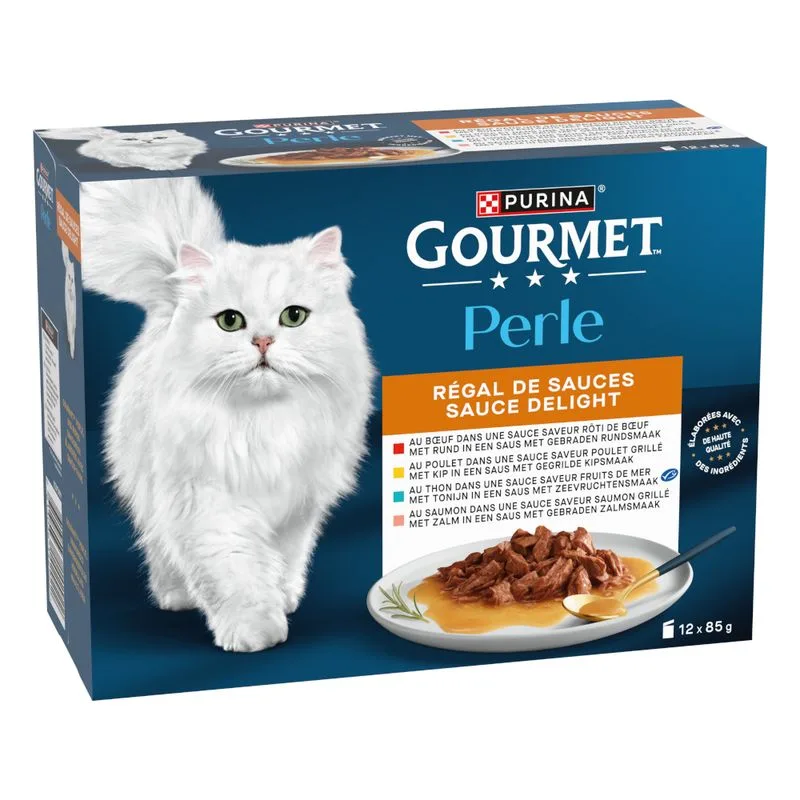 4 + 1 gratis! 5 x Gourmet Perle (5 x (12 x 85 g) Trionfo di Salsa)