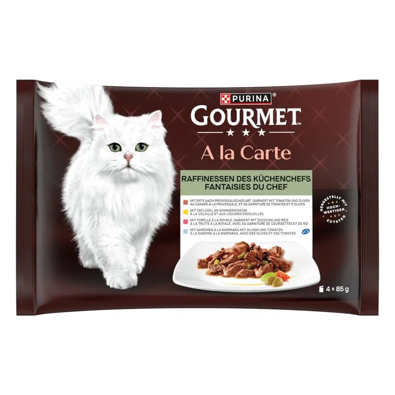 Gourmet A La Carte Pacco misto 4 x 85 g (Fantasie dello Chef)