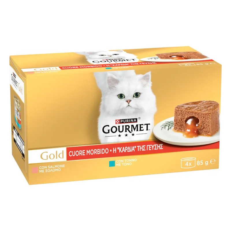 Gourmet Gold Cuore Morbido 4 x 85 g