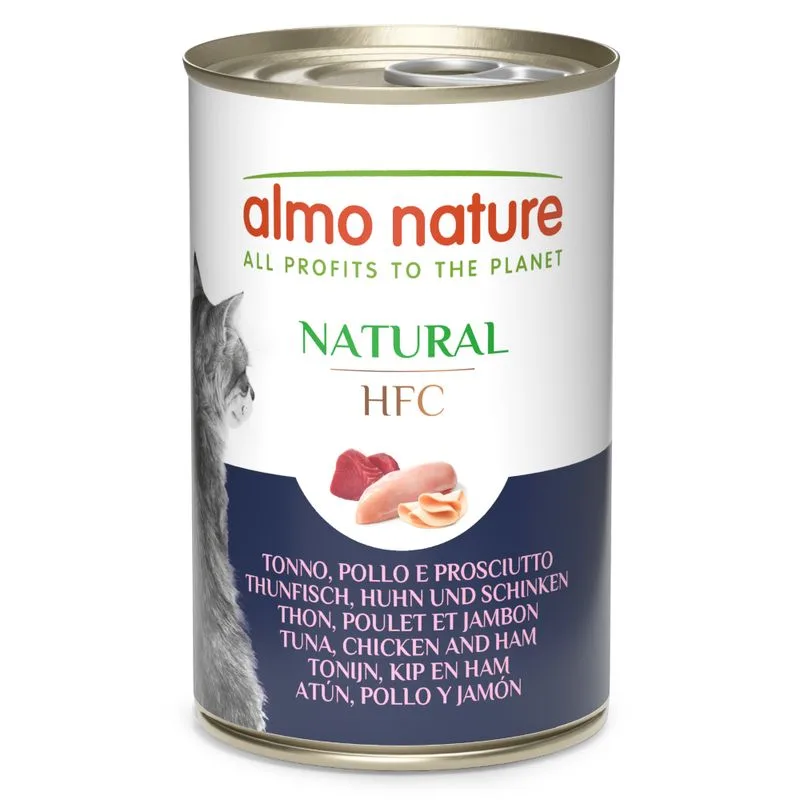 Almo Nature HFC 24 x 140 g (Tonno, Pollo e Prosciutto)