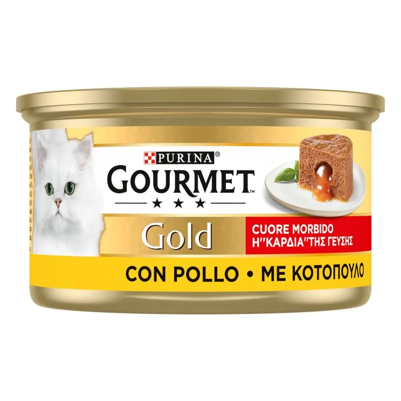 Gourmet Gold Cuore Morbido 48 x 85 g (Pollo)
