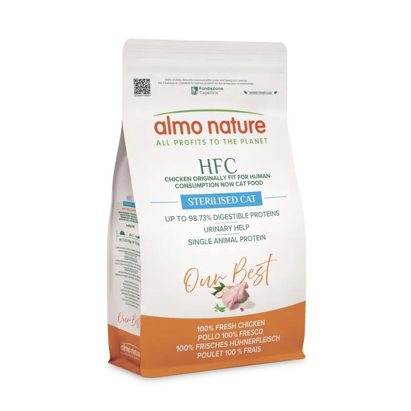 Almo Nature HFC Adult Sterilised Pollo (Set %: 2 x 1,2 kg)