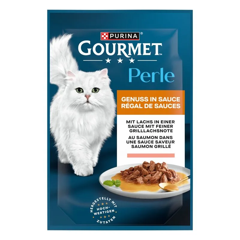 Gourmet Perle Trionfo di Salsa 52 x 85 g (Salmone)