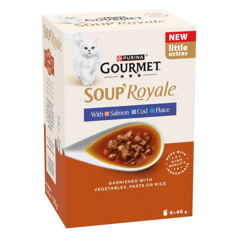 Gourmet Soup Royale 6 x 45 g (Selezione di pesce (3 varianti))