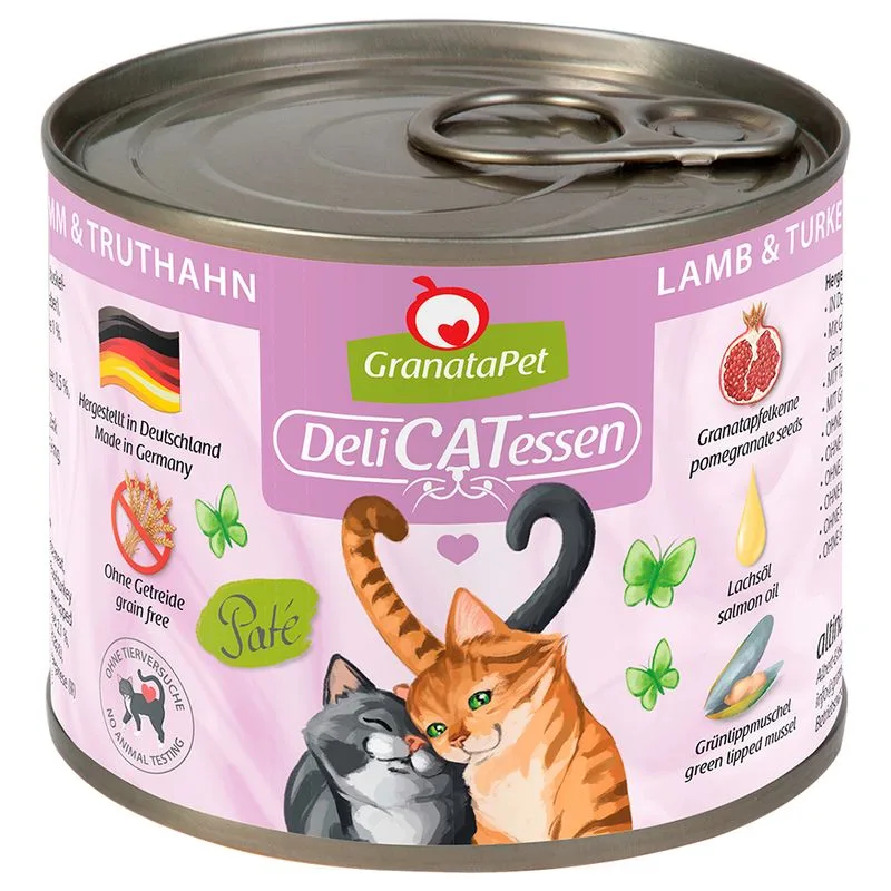 GranataPet DeliCatessen 24 x 200 g (Agnello & Tacchino)