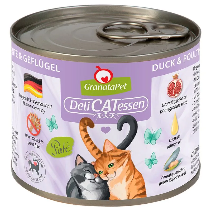 GranataPet DeliCatessen 24 x 200 g (Anatra & Pollame)