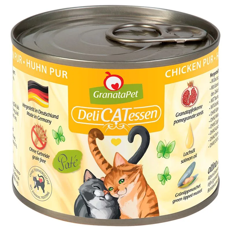 GranataPet DeliCatessen 6 x 200 g (Pollo PURO)