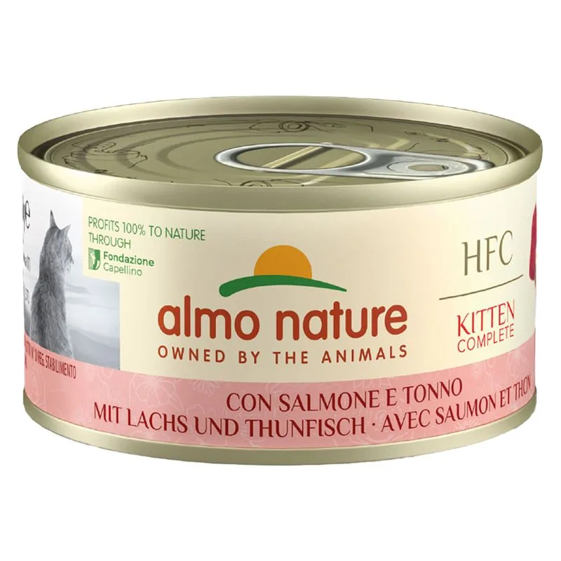 Almo Nature HFC Complete Kitten 6 x 70 g Alimento umido per gatto