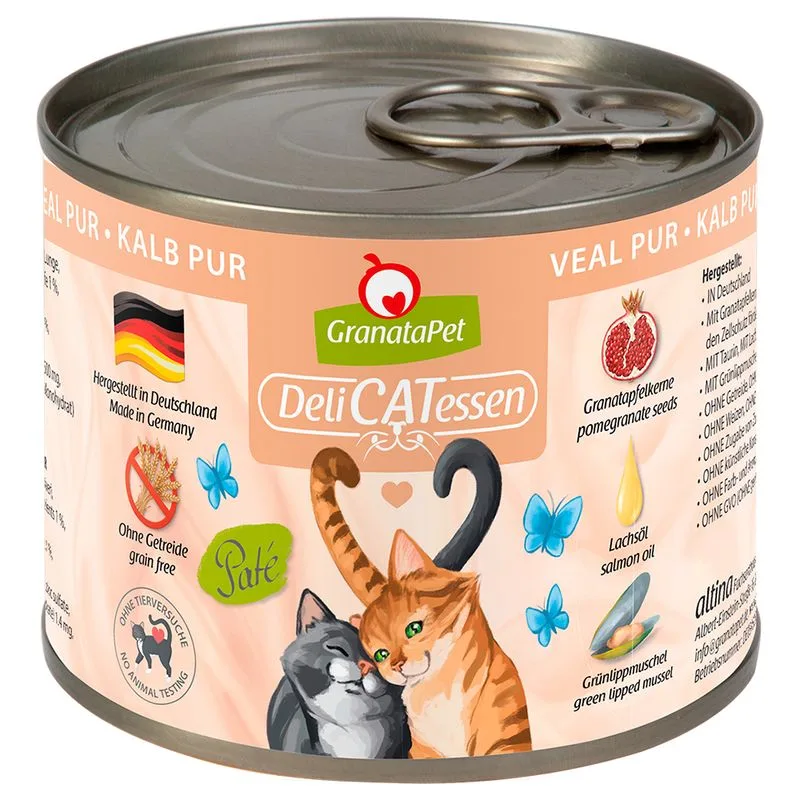 GranataPet DeliCatessen 6 x 200 g (Vitello PURO)