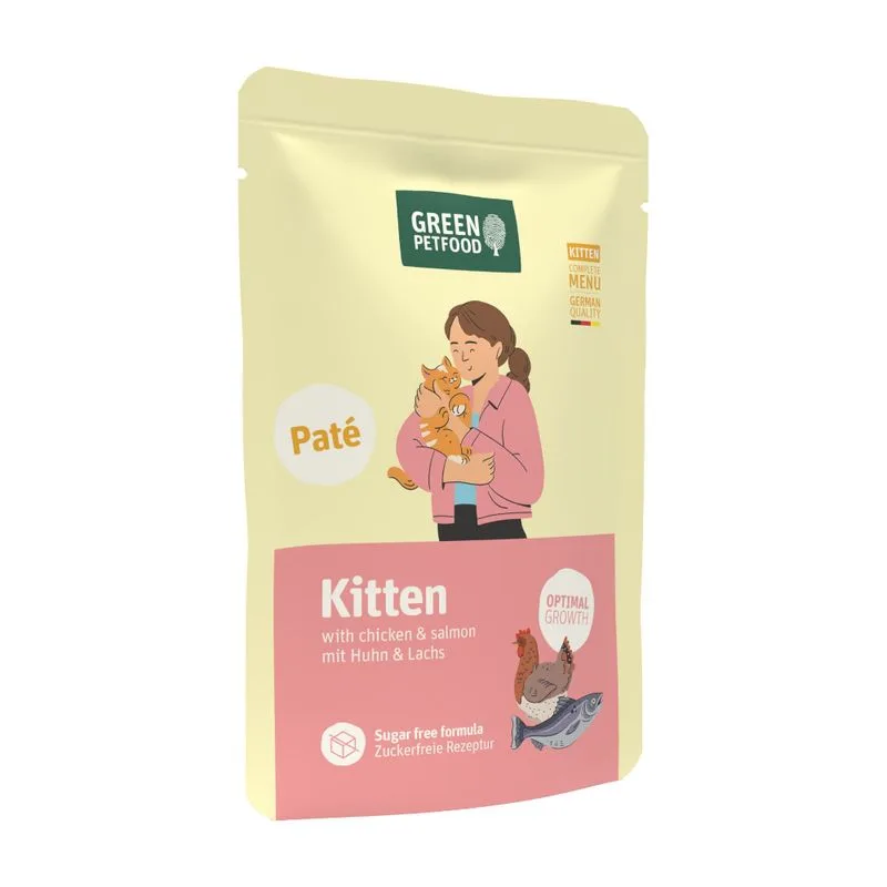 Green Petfood Paté kitten 8 x 85 g