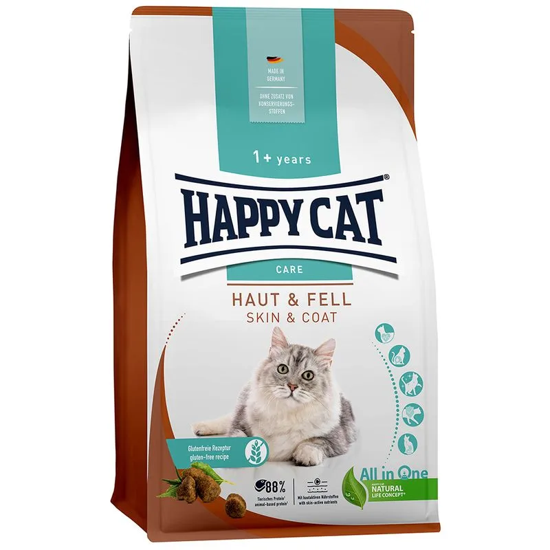 Happy Cat Care Skin & Coat (1,3 kg)