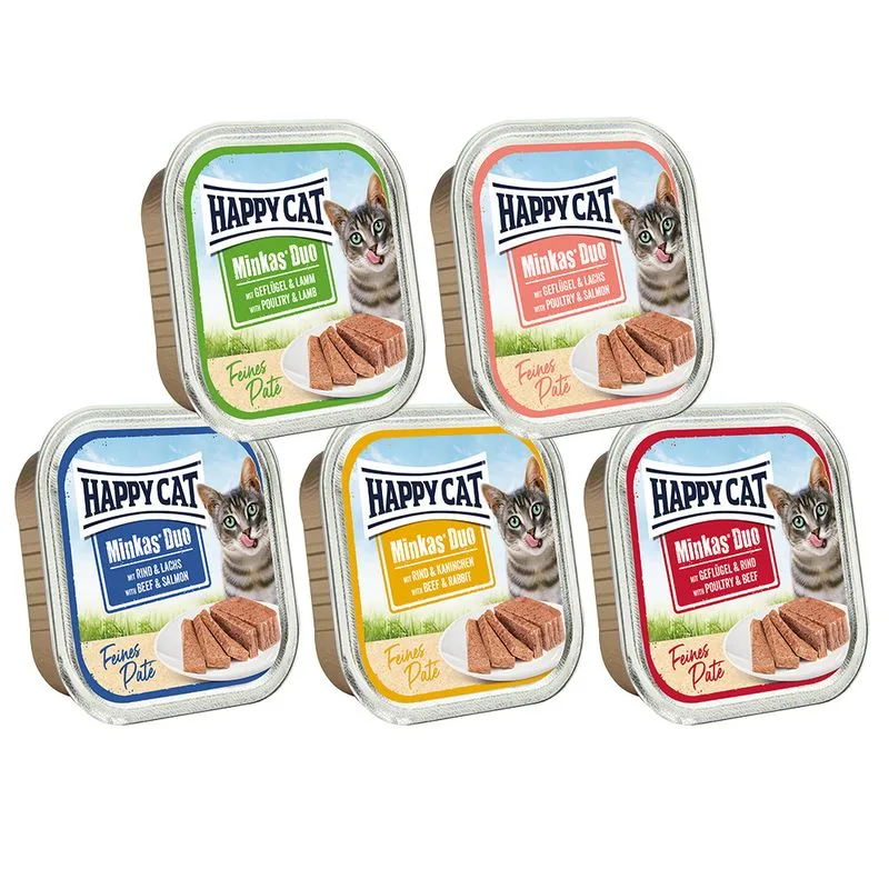 Happy Cat Minkas Duo 24 x 100 g