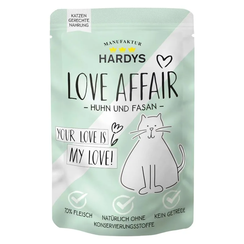 Hardys LOVE AFFAIR 24 x 100 g (Pollo & Fagiano)
