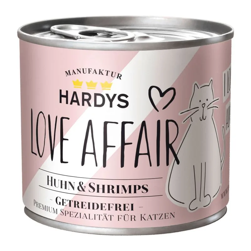 Hardys LOVE AFFAIR 24 x 200 g / 185 g (24 x 200 g Pollo & Gamberetti)