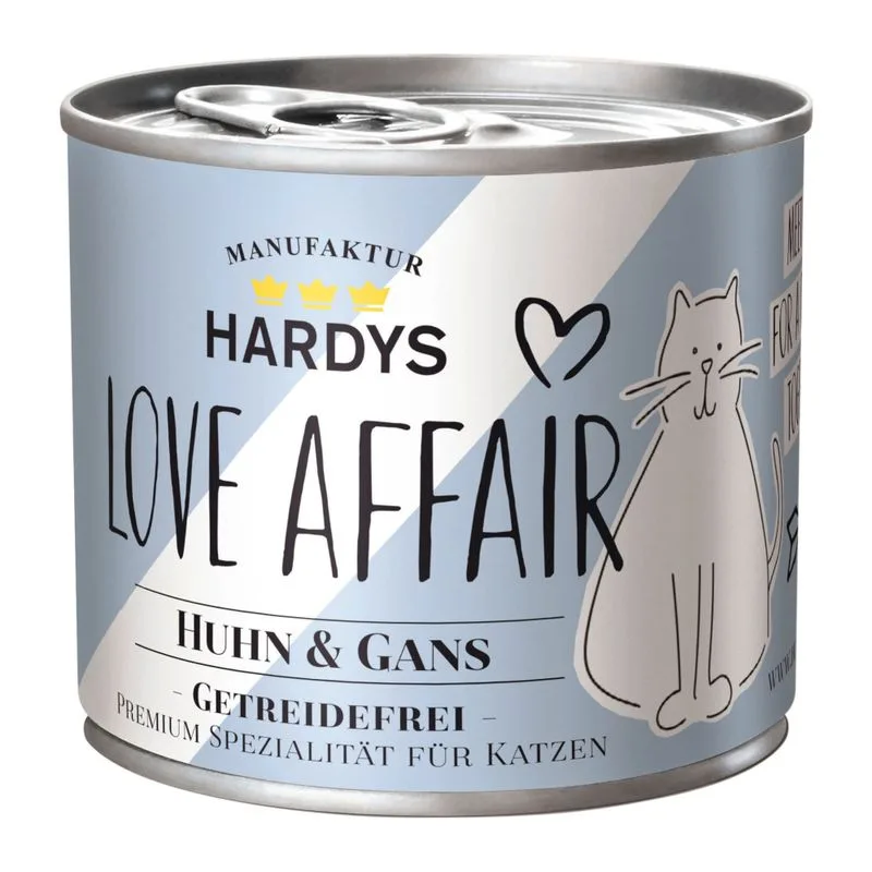 Hardys LOVE AFFAIR 24 x 200 g / 185 g (24 x 200 g Pollo & Oca)