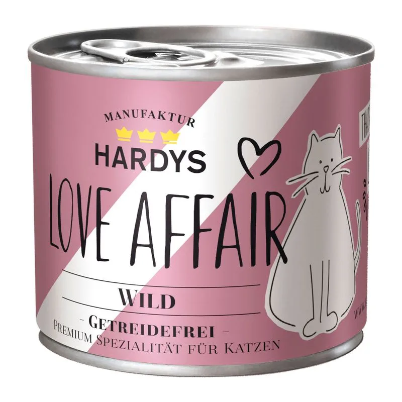 Hardys LOVE AFFAIR 24 x 200 g / 185 g (24 x 200 g Selvaggina)