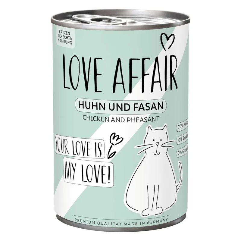 Hardys LOVE AFFAIR 24 x 400 g (Pollo & Fagiano)