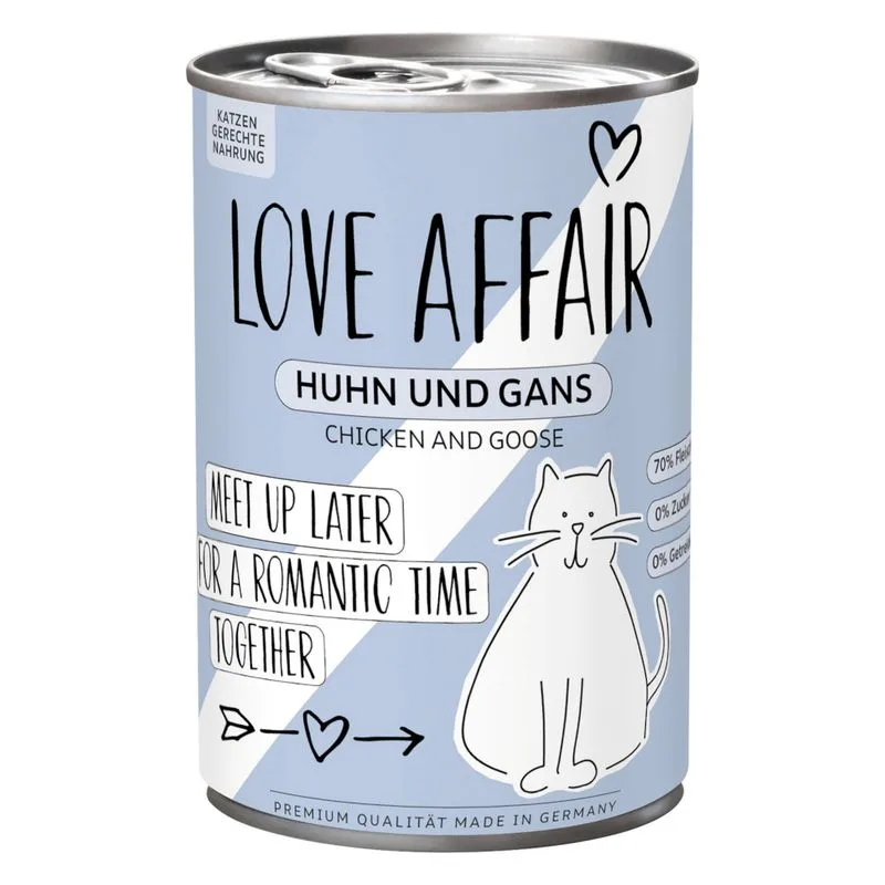 Hardys LOVE AFFAIR 24 x 400 g (Pollo & Oca)