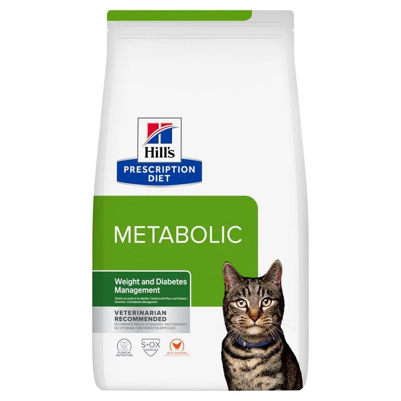 Hill's Prescription Diet Metabolic Weight & Diabetes Management con Pollo (Set %: 2 x 12 kg)
