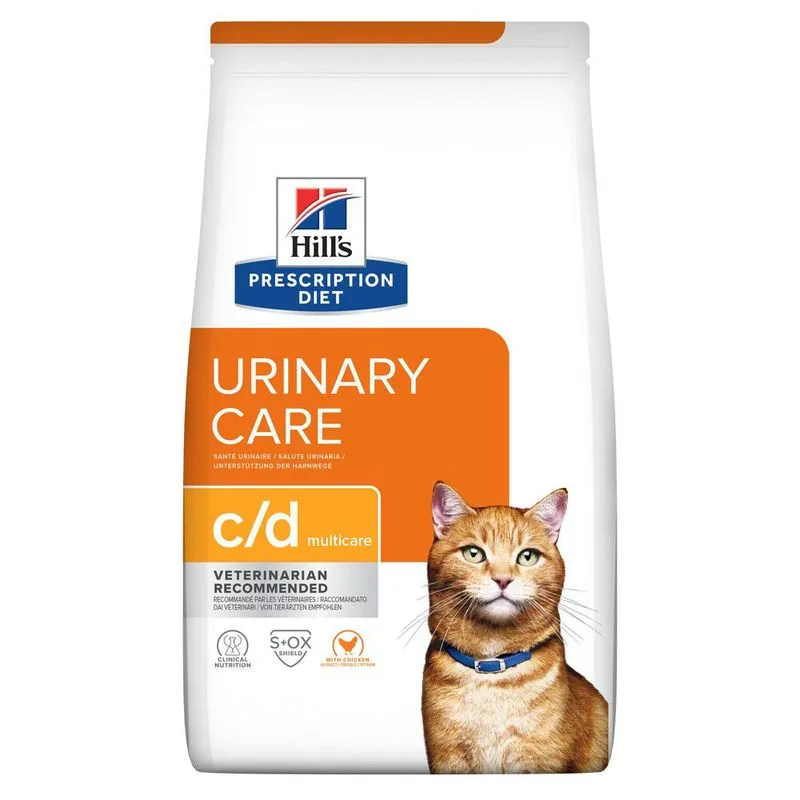 Hill's Prescription Diet c/d Multicare Urinary Care secco gatto - Pollo (Set %: 2 x 3 kg)