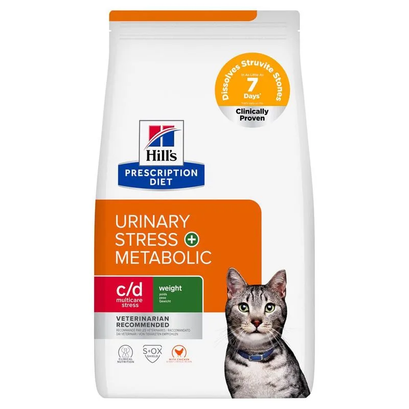 Hill's Prescription Diet c/d Urinary Stress + Metabolic (Set %: 2 x 3 kg)