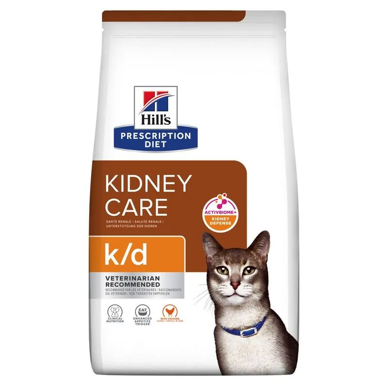 Hill's Prescription Diet k/d Kidney Care con Pollo (Set %: 2 x 8 kg)