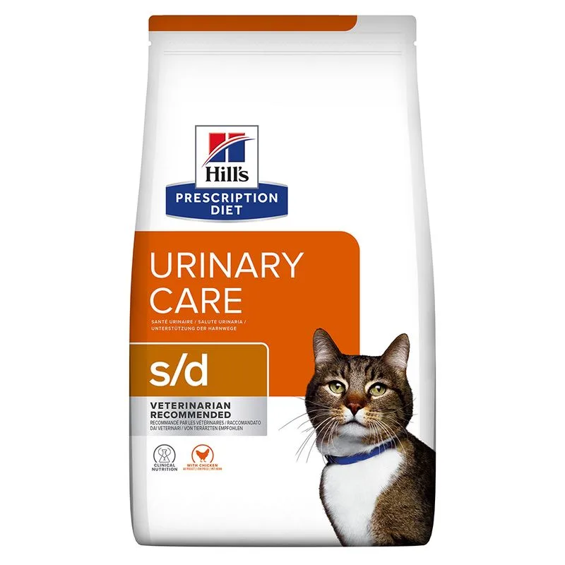 Hill's Prescription Diet s/d Urinary Care secco gatto - Pollo (1,5 kg)