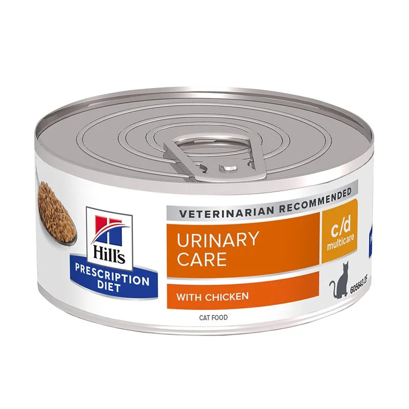 Hill's Prescription Diet umido per gatti 24 x 156 g (c/d Multicare Urinary Care)