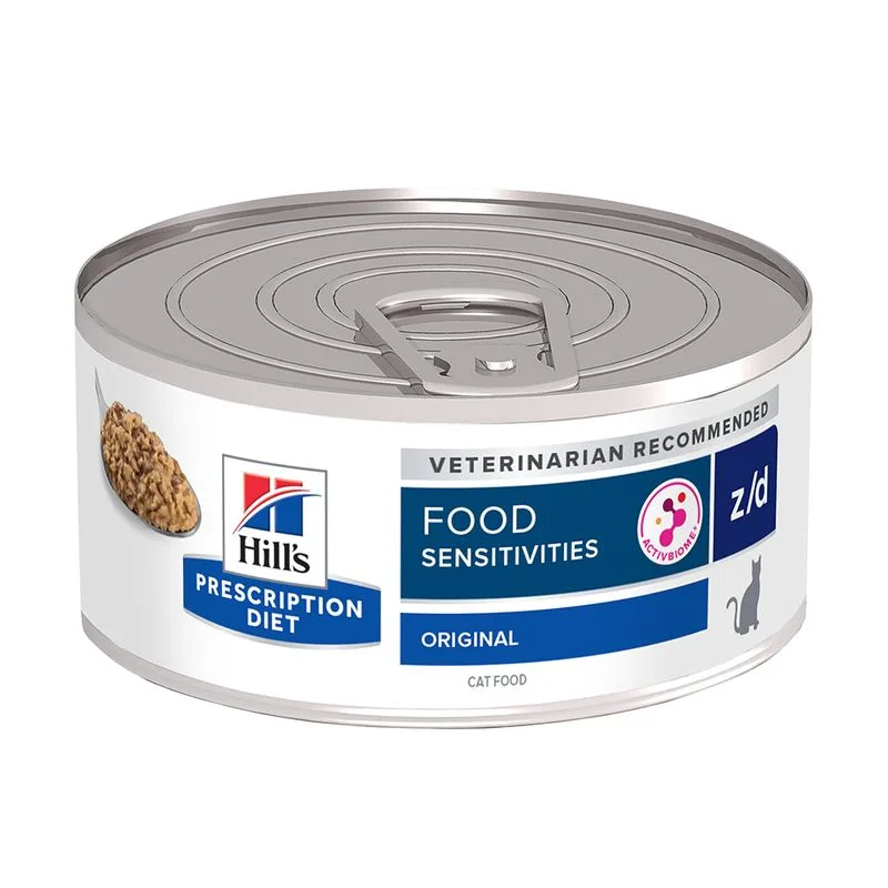 Hill's Prescription Diet z/d Food Sensitivities Alimento umido per gatti (Set %: 48 x 156 g)