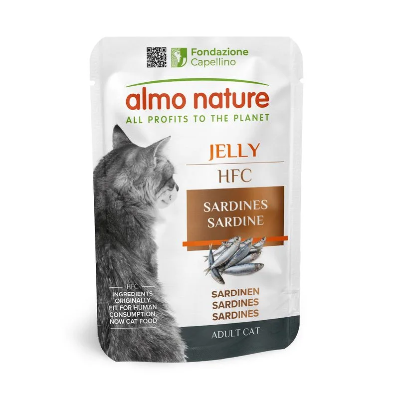 Almo Nature HFC Jelly in buste 24 x 55 g (Sardine)