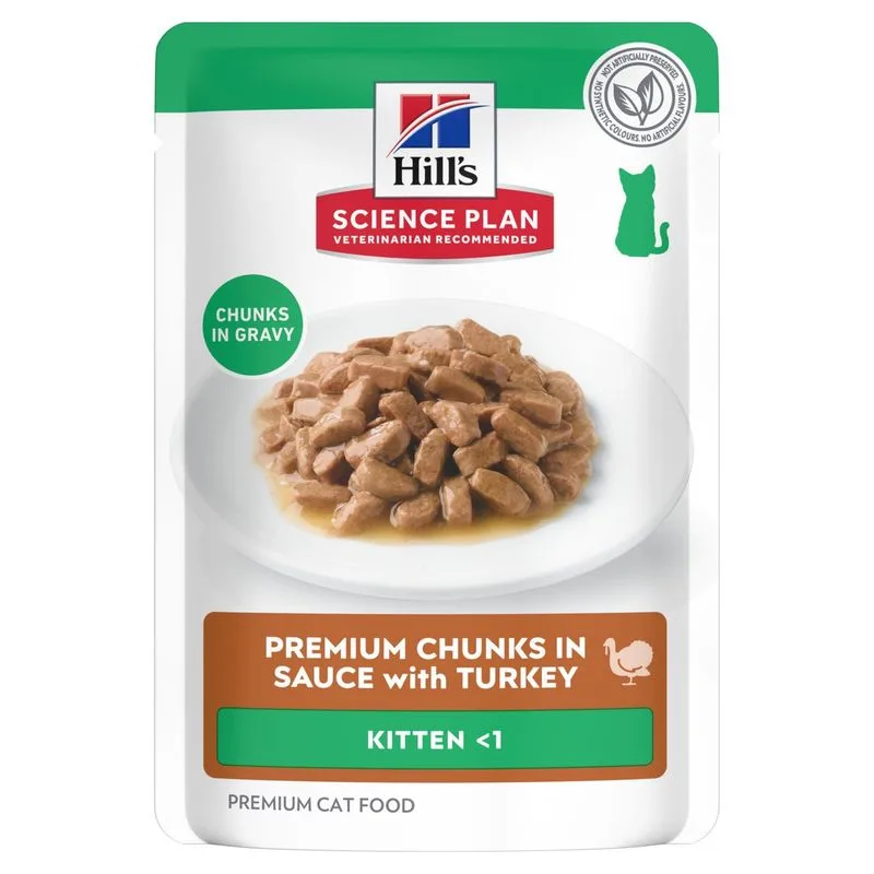 Hill's Science Plan Kitten (Set %: 48 x 85 g Tacchino)